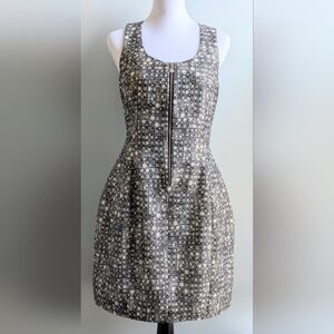 Designer Isabella Tonchi Elegant Wool/Silk Dress Size 4-6